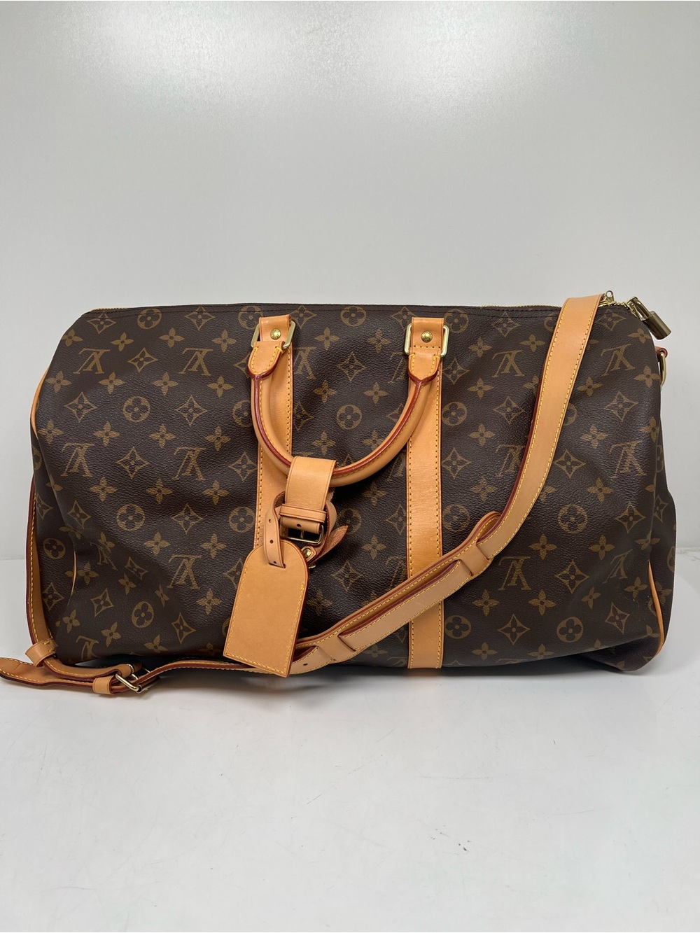 Auth Louis Vuitton Monogram Keepall 45 M41428 Boston Bag